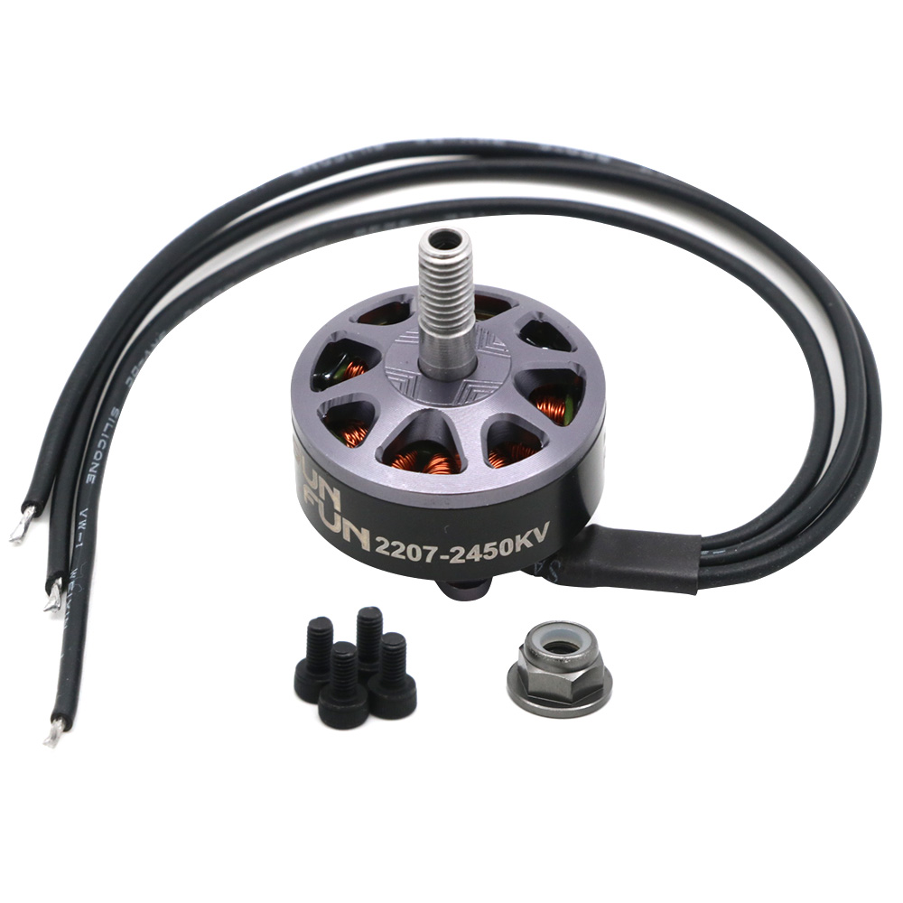 1/4個セット Sun Fun 2207 ブラシレスモーター - Drone Kit Fpv のレビューと価格